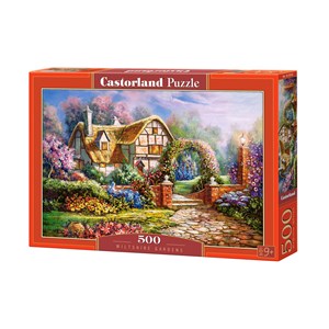 Castorland (B-53032) - "Wiltshire Gardens" - 500 brikker puslespil