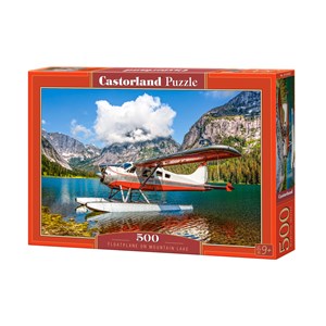 Castorland (B-53025) - "Floatplane on Mountain Lake" - 500 brikker puslespil