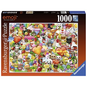 Ravensburger (15984) - "Emoji II" - 1000 brikker puslespil