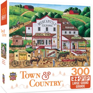 MasterPieces (31808) - Art Poulin: "Town & Country Morning Deliveries" - 300 brikker puslespil