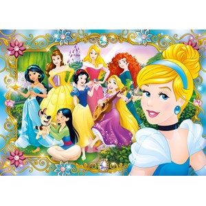 Clementoni (20147) - "Disney Princess" - 104 brikker puslespil