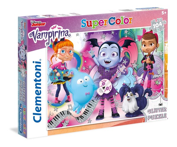 Clementoni (27088) - "Vampirina" - 104 brikker puslespil