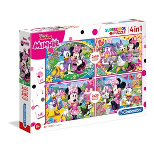 Clementoni (07615) - "Minnie" - 20 60 brikker puslespil