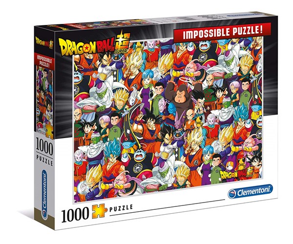Clementoni (39489) - "Dragon Ball" - 1000 brikker puslespil