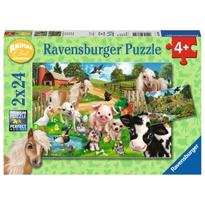 Ravensburger (07830) - "Farm Animals" - 24 brikker puslespil