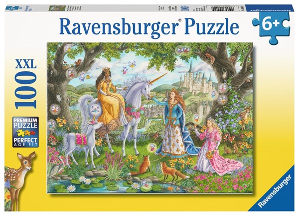 Ravensburger (10402) - "Princess Party" - 100 brikker puslespil