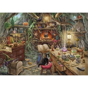 Ravensburger (19952) - "EXIT Hexenküche (in German)" - 759 brikker puslespil