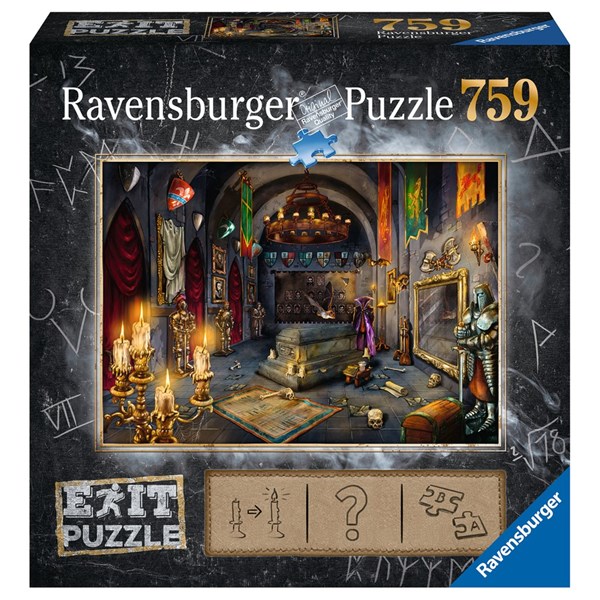 Ravensburger (19955) - "Exit Im Vampirschloss (in German)" - 759 brikker puslespil