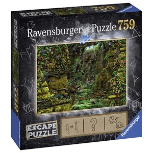 Ravensburger (19957) - "ESCAPE The Temple Graunds" - 759 brikker puslespil