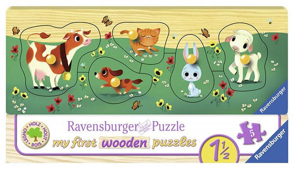 Ravensburger (03235) - "Dyre venner" - 5 brikker puslespil