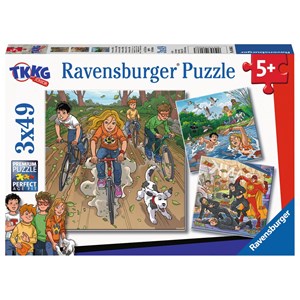 Ravensburger (08066) - "TKKG" - 49 brikker puslespil