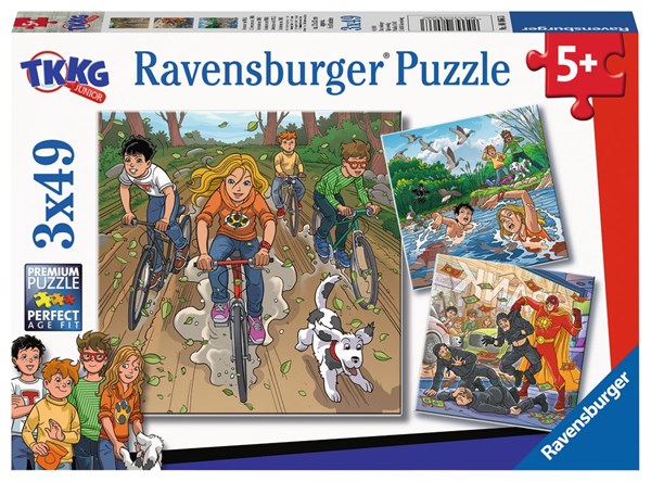 Ravensburger (08066) - "TKKG" - 49 brikker puslespil