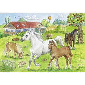 Ravensburger (07833) - "Horses" - 24 brikker puslespil