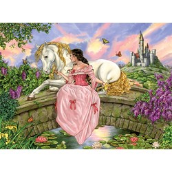 Ravensburger (12709) - "Princess Castle" - 200 brikker puslespil