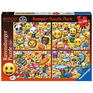 Ravensburger (06967) - "Emoji" - 100 brikker puslespil