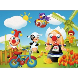 Ravensburger (06997) - "Jokie" - 12 16 20 24 brikker puslespil