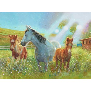 Ravensburger (10531) - "Horses" - 100 brikker puslespil