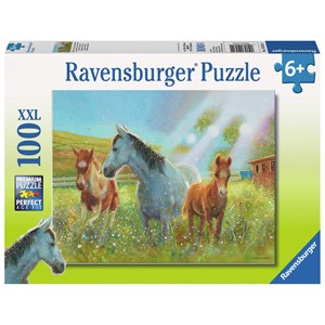 Ravensburger (10531) - "Horses" - 100 brikker puslespil