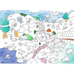 Ravensburger (10734) - "Animals" - 80 brikker puslespil