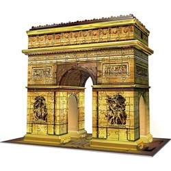 Ravensburger (12522) - "Arch of Triumph at Night" - 216 brikker puslespil