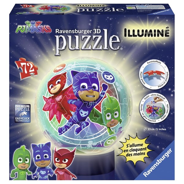 Ravensburger (11783) - "PJ Masks" - 72 brikker puslespil