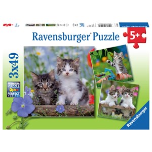 Ravensburger (08046) - "Kittens" - 49 brikker puslespil