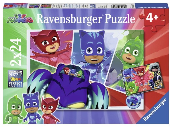 Ravensburger (07825) - "PJ Masks" - 24 brikker puslespil