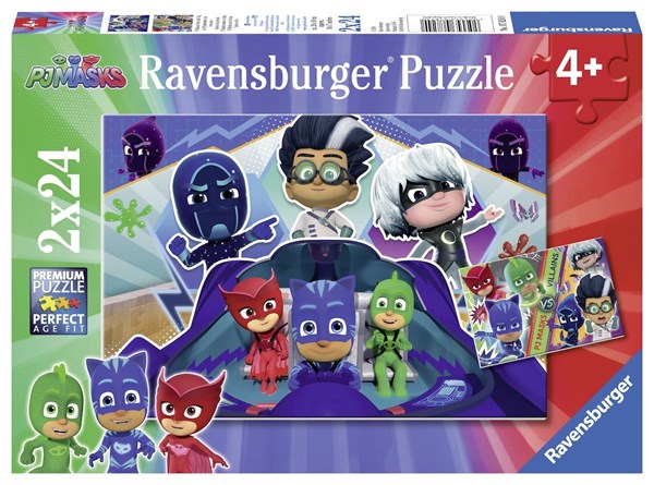 Ravensburger (07824) - "PJ Masks" - 24 brikker puslespil