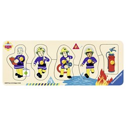 Ravensburger (03237) - "Fireman Sam" - 5 brikker puslespil