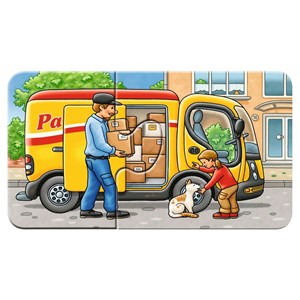 Ravensburger (07036) - "My First Puzzles" - 2 brikker puslespil
