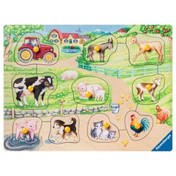 Ravensburger (03689) - "My First Wooden Puzzles" - 10 brikker puslespil