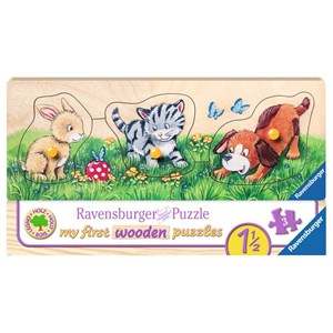 Ravensburger (03203) - "My First Wooden Puzzles" - 3 brikker puslespil
