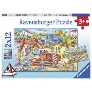 Ravensburger - "Construction Site" - 12 brikker puslespil