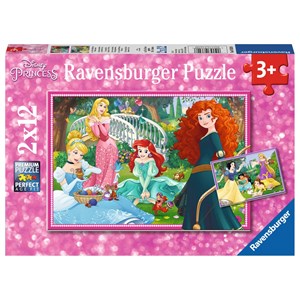 Ravensburger (07620) - "Disney prinsesser" - 12 brikker puslespil