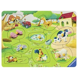 Ravensburger (03683) - "Farm Animals" - 9 brikker puslespil