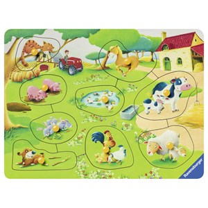 Ravensburger (03683) - "Farm Animals" - 9 brikker puslespil