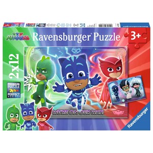 Ravensburger (07622) - "PJ Masks" - 12 brikker puslespil