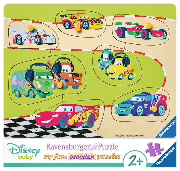 Ravensburger (03686) - "Cars familien" - 7 brikker puslespil