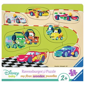 Ravensburger (03686) - "Cars familien" - 7 brikker puslespil