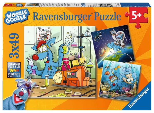 Ravensburger (08045) - "Woozle Goozle" - 49 brikker puslespil