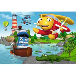 Ravensburger (07827) - "Helden der Stadt" - 24 brikker puslespil