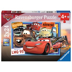 Ravensburger (07819) - "Cars" - 24 brikker puslespil