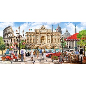 Castorland (C-400270) - "Splendor of Rome" - 4000 brikker puslespil