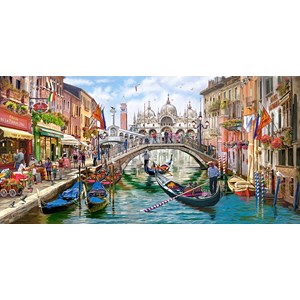 Castorland (C-400287) - "Charms of Venice" - 4000 brikker puslespil