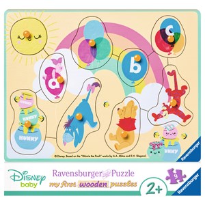 Ravensburger (03685) - "Winnie the Pooh" - 9 brikker puslespil