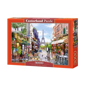 Castorland (C-300525) - "Flowering Paris" - 3000 brikker puslespil
