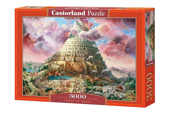 Castorland (C-300563) - "Tower of Babel" - 3000 brikker puslespil