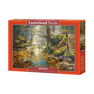 Castorland (C-200757) - "Reminiscence of the Autumn Forest" - 2000 brikker puslespil