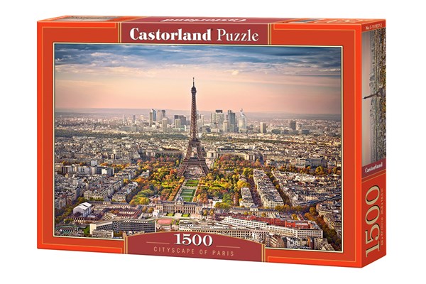 Castorland (C-151837) - "Cityscape of Paris" - 1500 brikker puslespil
