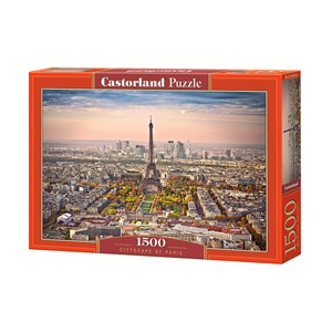 Castorland (C-151837) - "Cityscape of Paris" - 1500 brikker puslespil